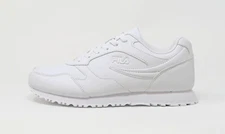 FILA Men Shoes Classico 18 Faux Leather White White Sneakers