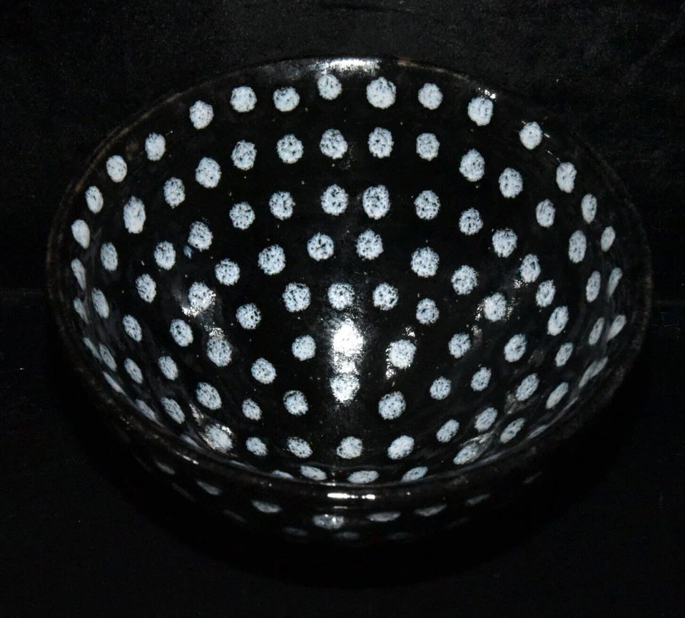 5.1" Antiguo Antiguo Canción Dinastía Jian Horno Porcelana Cerámica Esmalte Moteado Taza de Té Foto 2 de 4