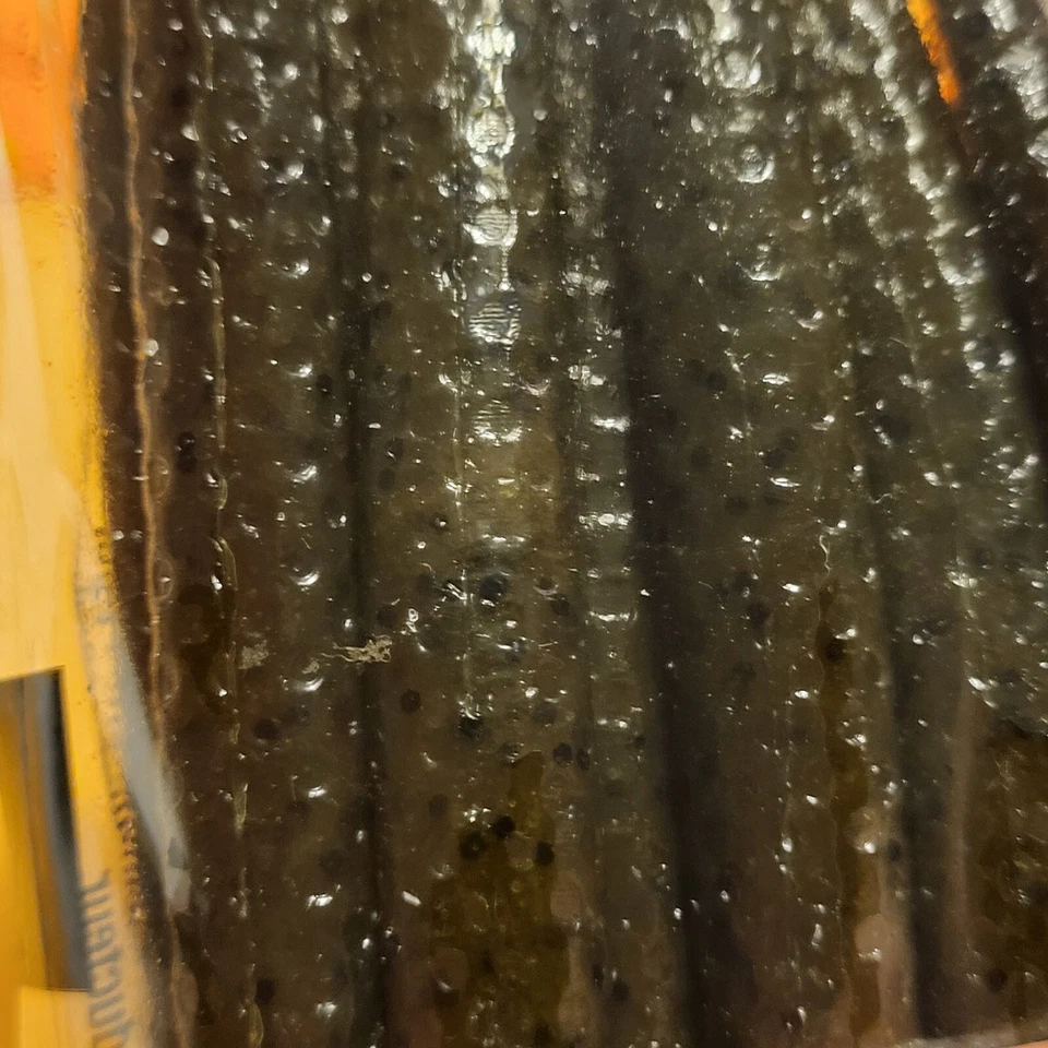 Cebo suave calabaza verde gusano Berkley HAVOC 5" 8ct. - Señuelo de pesca de lubina Foto 4 de 4