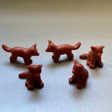 Playmobil Fuchsfamilie / Tiere / Zoo / Wald / Figur Zubehör Babyfuchs  #136