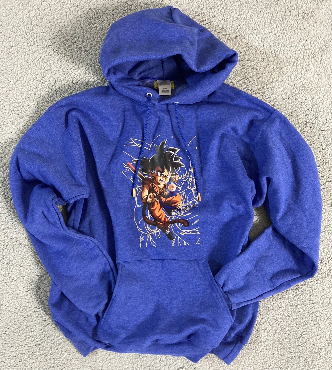 Dragon ball z hoodie blue sale