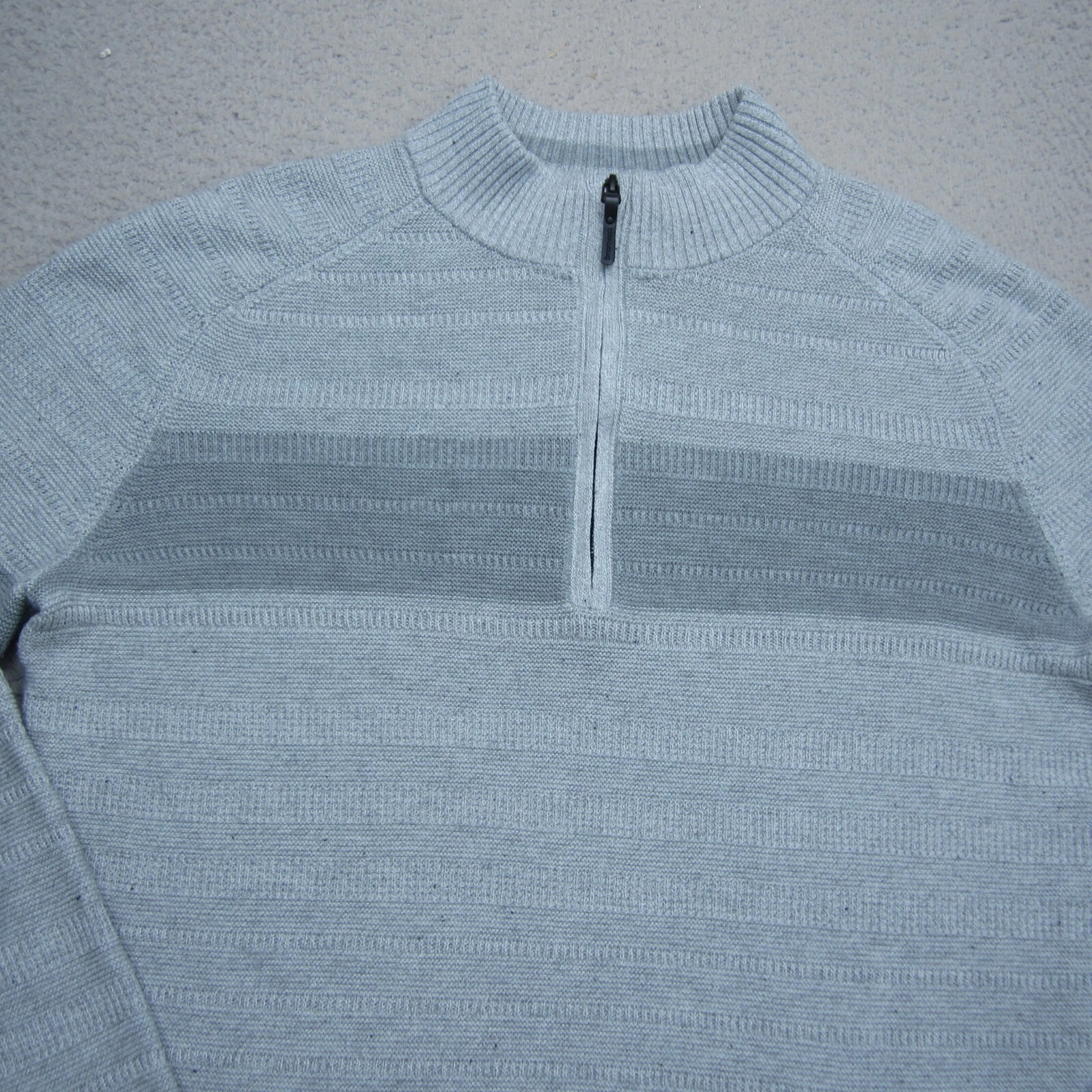 smartwool ripple ridge 1/4 zip wool thermal casual preppy sweater