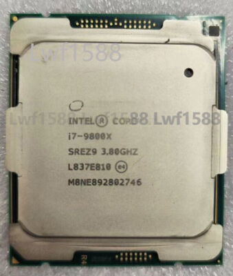 Intel Core i7-9800X 3.8GHz SREZ9 8C 16T LGA2066 CPU processor i7-9800X