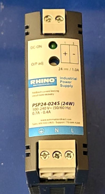 Rhino PSP24-024S (24W) Industrial Power Supply New Factory Packaged