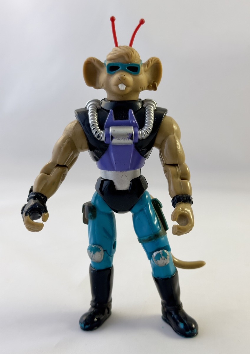Gros Lot De Figurines Biker Mice From Mars : Modo, Pistone, Astro Bros Et Throttle