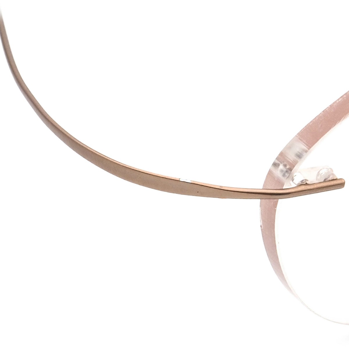 SILHOUETTE 5515 CV 8540 RIMLESS BROWN AUTHENTIC FRAMES ONLY EYEGLASSES 50-19-140 5515CL Eyeglasses Frames by Silhouette main image 3