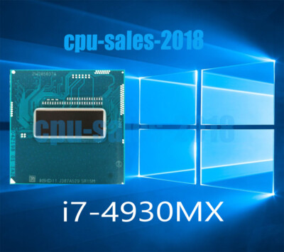 Intel Core i7-4930MX 3.0GHz/3.9GHz 8M SR15M Mobile Socket G3 CPU Processor