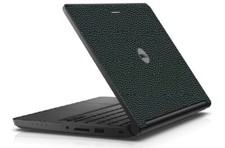 LEATHER Vinyl Lid Skin Cover Decal fits Dell Latitude 3340 3350 Laptop
