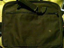 COMPUTER CARRYING CASE CLOTHE WITH STRAP 14 1/2 BY 12 INCHES