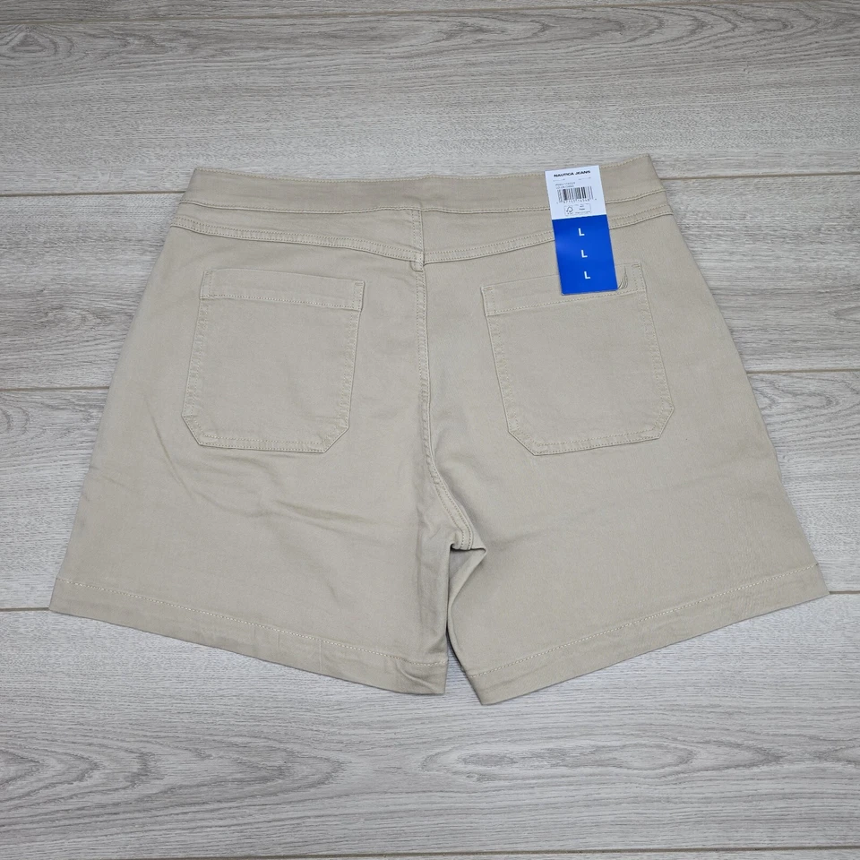 Nautica Women’s Pull-On Shorts Stretch Waistband Casual Style NWT - Image 2 of 4