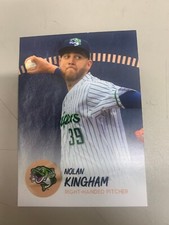 Nolan Kingham Card 2023 Gwinnett Stripers Team Card