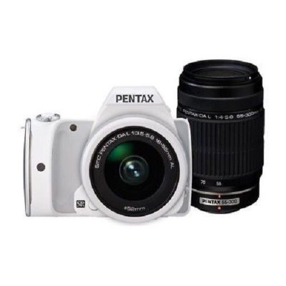 USED Pentax K-S1 with DA L 18-55mm & DA L 50-200mm White USED Pentax K-S1 with DA L 18-55mm & DA L 50-200mm White