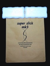 SUPERSLICK MK3 Universal Ski & Snowboard Wax 133g aussie made all temp 2xblocks