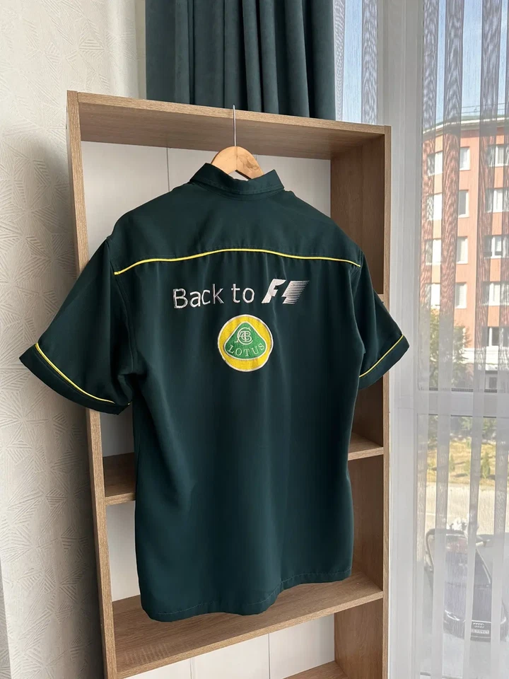 VTG Lotus Racing Team Back to F1 1990’s Racing Shirt - Image 2 of 4
