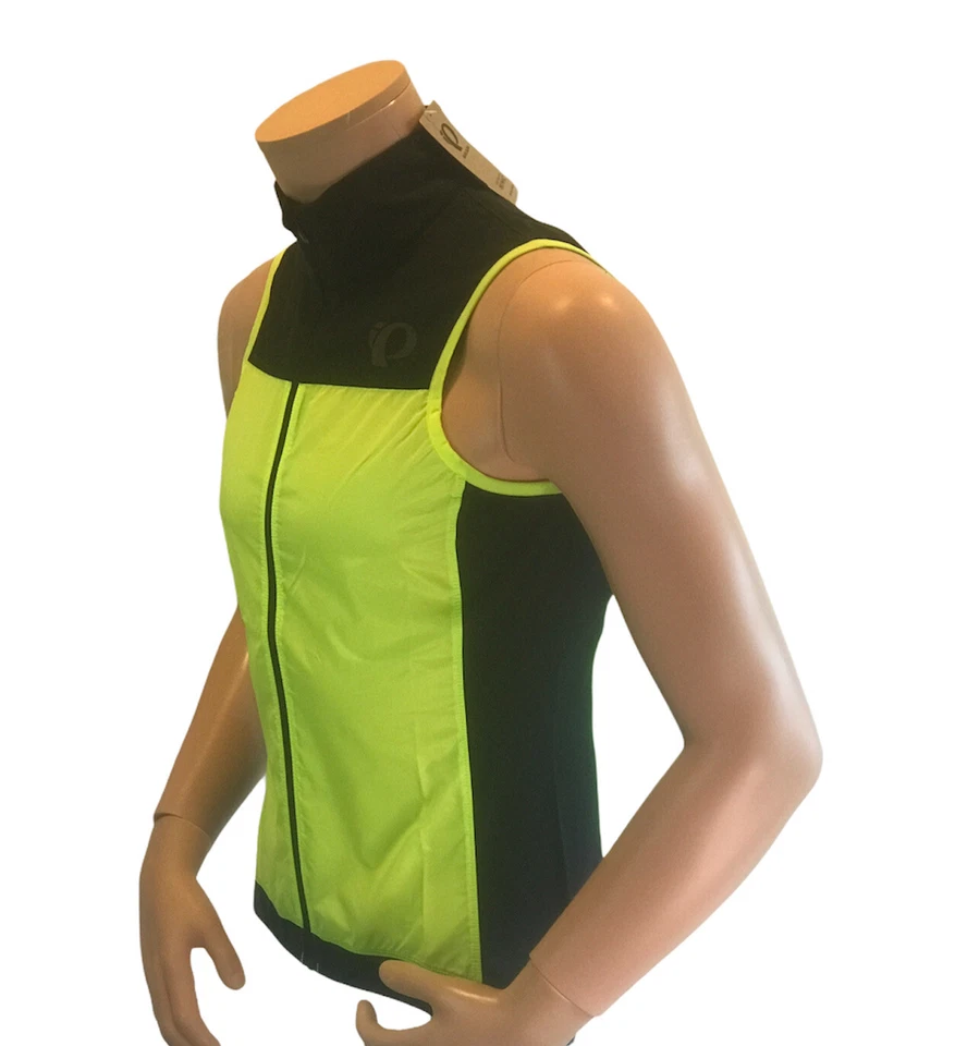 Pearl Izumi Men's P.R.O. Barrier Lite Cycling Vest Small Sleeveless Yellow PRO - Image 3 of 4