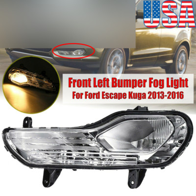 For 2013-2016 Ford Escape Driver Side Fog Light Left Bumper Lamp Assembly x1
