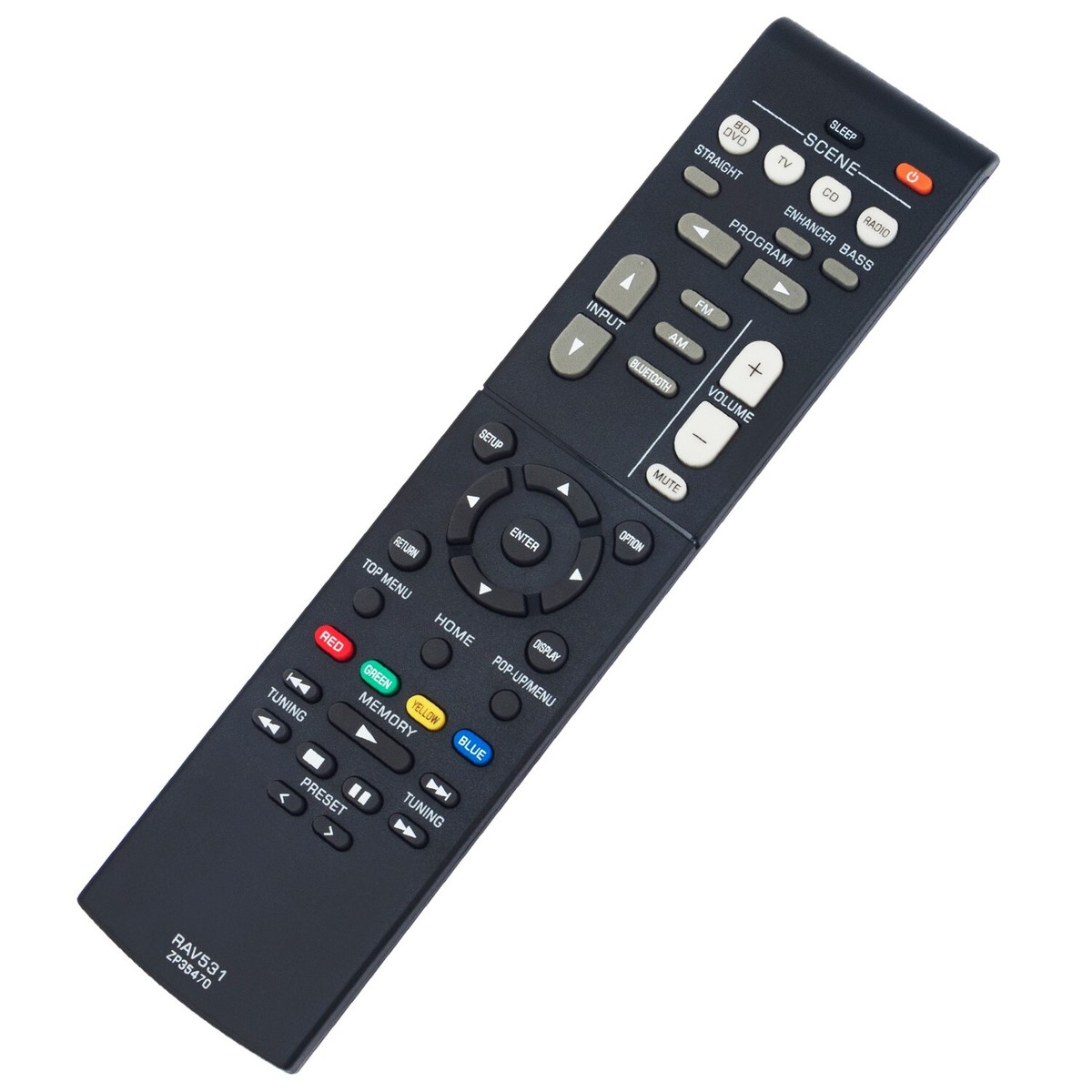 NUOVO RAV463 ZA11350 per telecomando ricevitore AV Yamaha RX-V373 V375 NUOVO RAV463 ZA11350 per telecomando ricevitore AV Yamaha RX-V373 V375