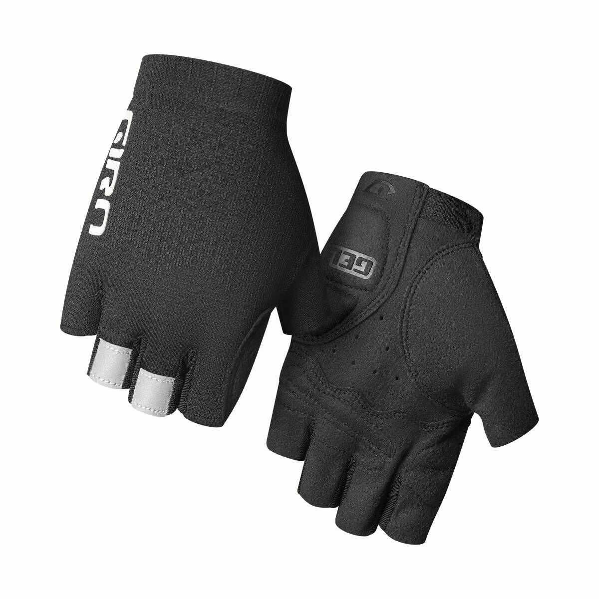 Guantes cortos de bicicleta Giro Xnetic Road negros 2025