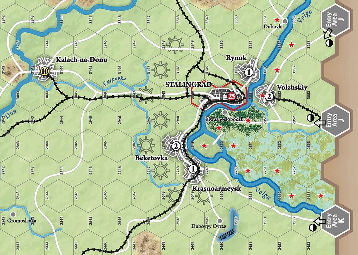 Compass Games Fall Blau Army Group South 2023 Reprint NISW Fast