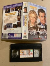 The Bachelor Chris O'Donnell Renee Zellweger BIG CASE Ex rental VHS PAL Video