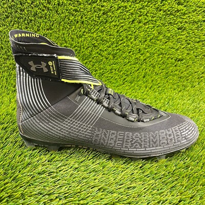 Under Armour Highlight MC Mens Size 12 Black Running Athletic