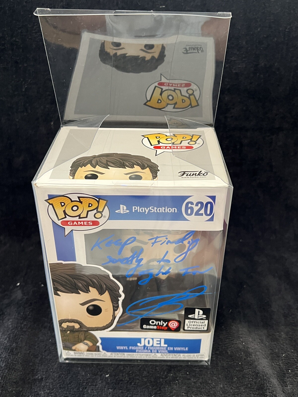 TROY BAKER SIGNED BOOKER DEWITT POP FUNKO FIGURE BIOSHOCK INFINITE GAME JSA  COA