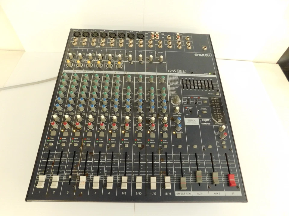 YAMAHA EMX 5014C Betrieben Mixer (ASP33) - Bild 3 von 4
