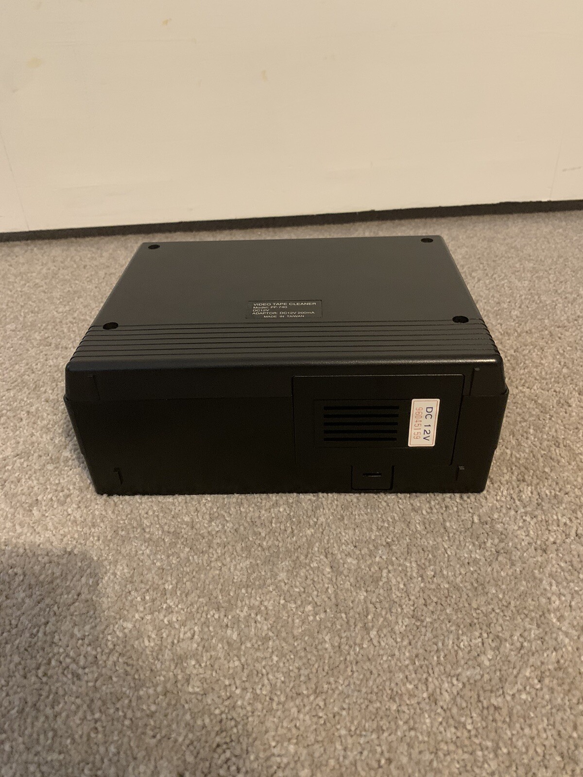 Geneva VHS Tape Cleaner PF740 Two Way Cleaning System eBay