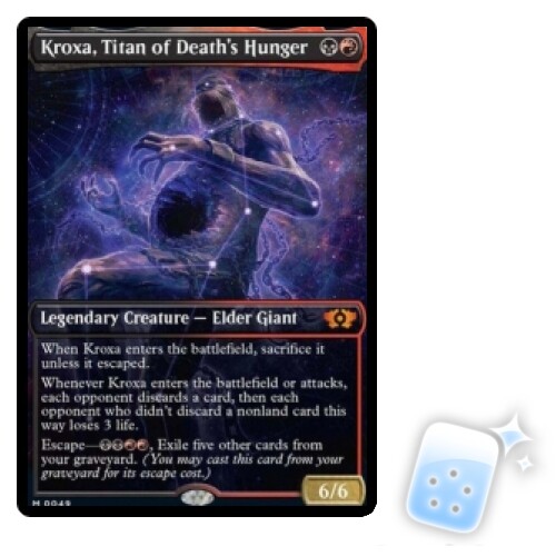 KROXA, TITAN OF DEATH'S HUNGER March Of The Machine: Multiverse Legends MTG - Picture 1 of 1