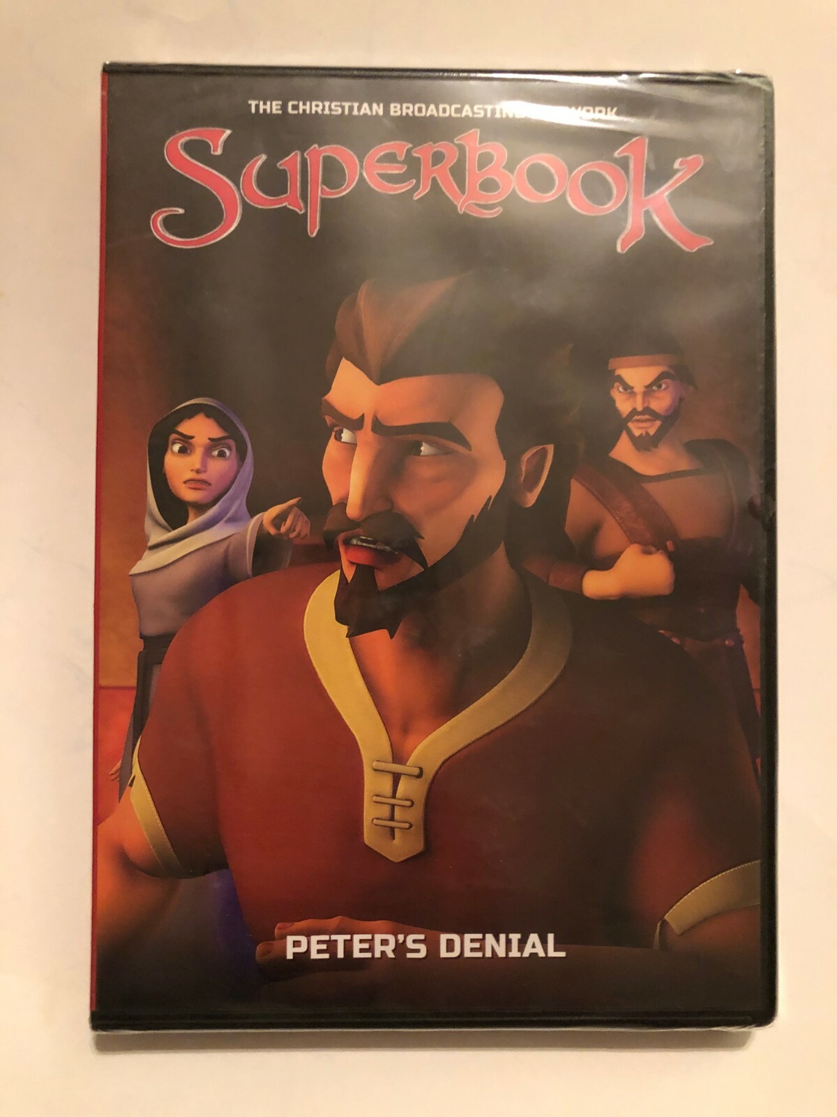 Superbook - Peter's Denial CBN Christian Cartoon Biblical DVD Bible ...
