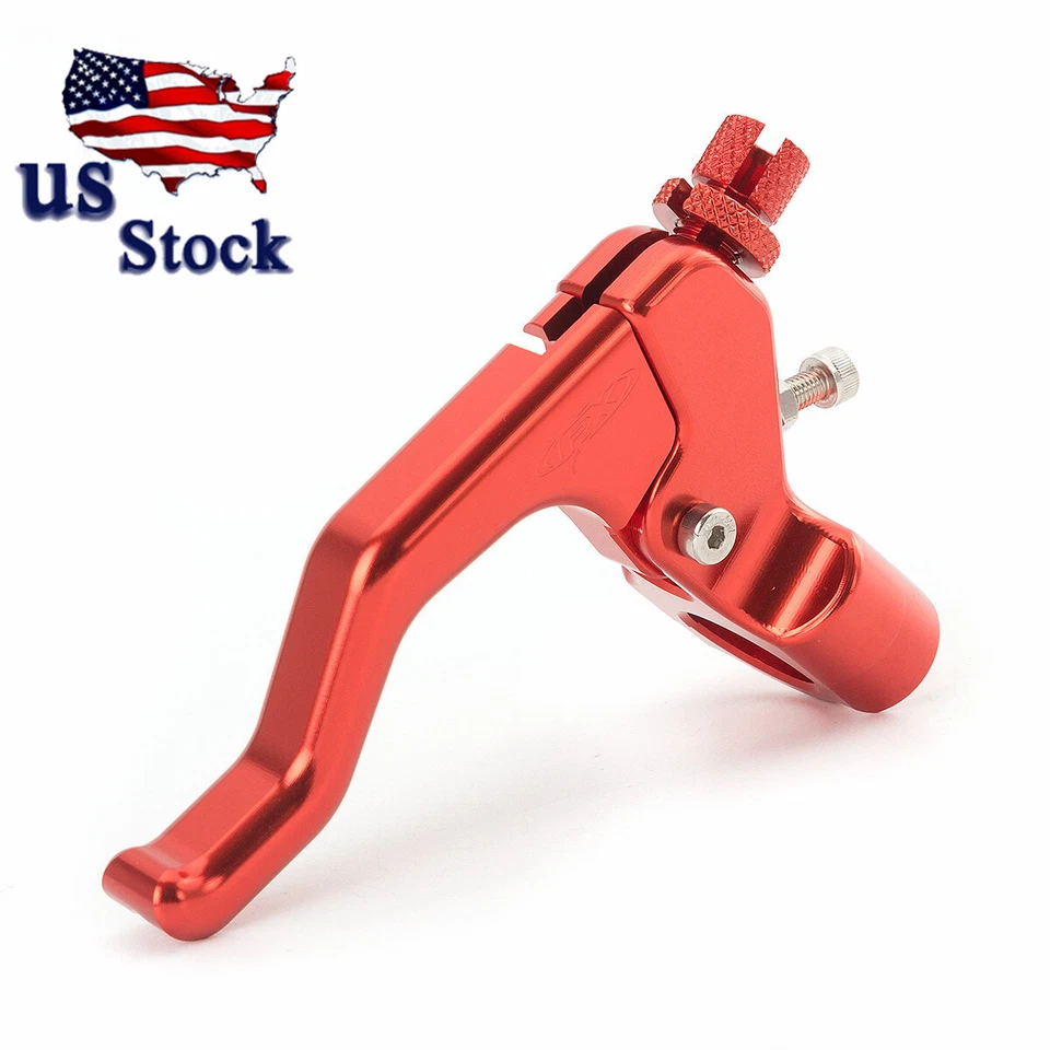 Palanca de embrague CNC corta acrobacias roja percha para Z800 2013-2016/Z1000SX 2011-2014 EE. UU. Foto 4 de 4