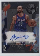 2024-25 Topps G-League Chrome Auto Amari Bailey #AU-AB Auto 8d2