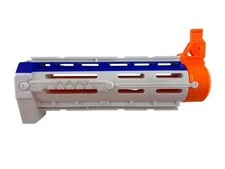 Nerf N-Strike Elite White Blue Retaliator Barrel Attachment Replacement Part