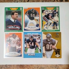1983,88,89,90,01 Chicago Bears X7 Cdz Ditka, Singletary, Urlacher, Dent, Butler