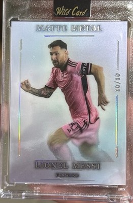 Wild Card 2026 Matte Metal Soccer Lionel Messi /10 #MMWCa5-LM