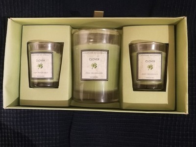 Duftkerzen Set 3 Kerzen Chesapeake Bay Candle Clover High Fragrance