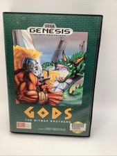 Gods (Sega Genesis, 1991) CIB Complete w/Manual