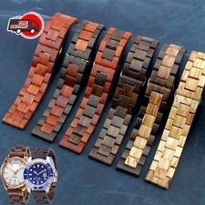 Correa de reloj de madera de 20 mm 22 mm pulsera de madera de liberación rápida
