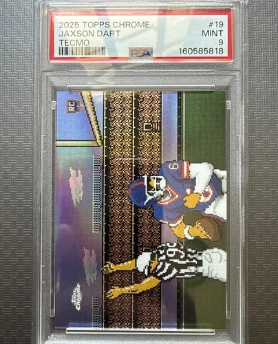 2025 Topps Chrome Jaxson Dart Base (PSA 9)