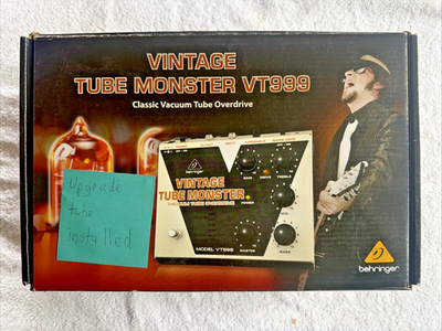 Behringer VT999 Vintage Tube Monster Overdrive Pedal | eBay