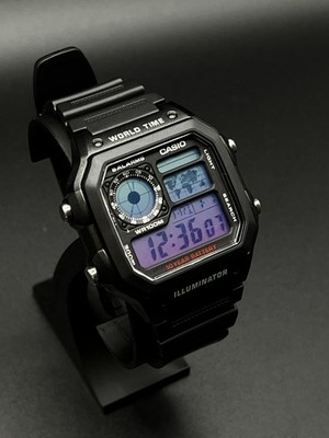 ''Deep Sea'' |    | Custom CASIO AE-1200WHD | World Time | Royale | Watch MOD
