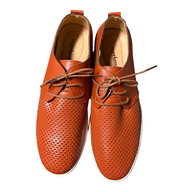 Stylish Men’s Oxford Lace Up Shoes Size 9 1/2 Excellent Condition 