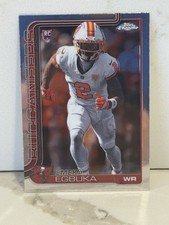 Topps Chrome 2025 Emeka Egbuka Buccaneers #312 Rookie Base NFL Card