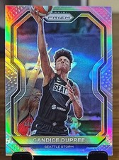 2021 Panini Prizm WNBA #36 Candice Dupree Prizms Silver