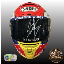 Marc Marquez Signed Replica 1/1 Scale Helmet Moto GP 93 WC ACG AG90282