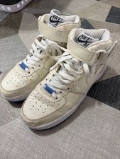 Preços baixos em Nike Air Force 1 '07 Mid White Clear Jade | eBay