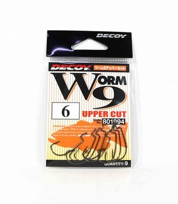 Decoy Worm 9 Upper Cut Worm Hooks Size 6 (1994)