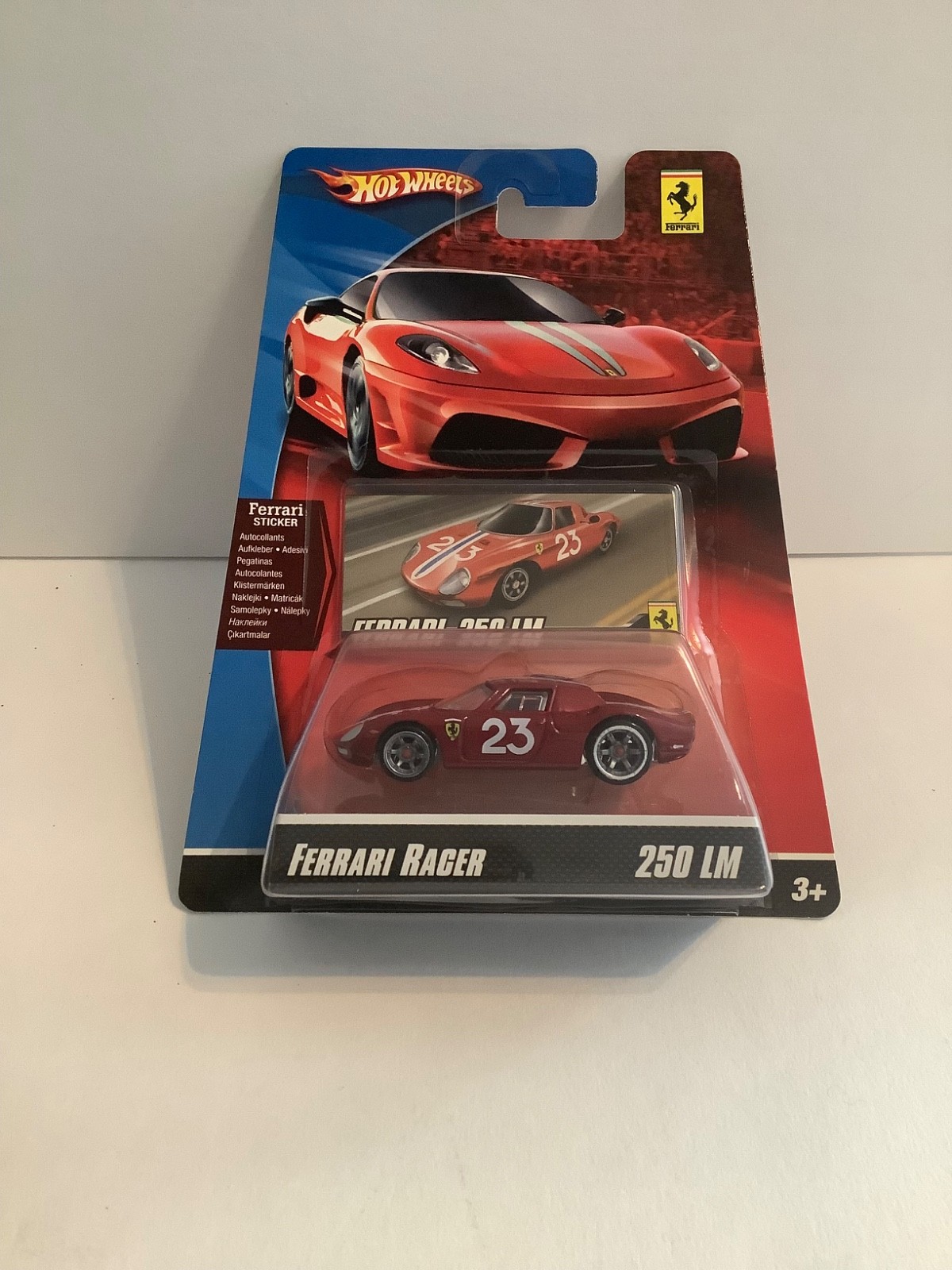 Hot Wheels 2007 Ferrari Racer 250 LM Red Unopened Package