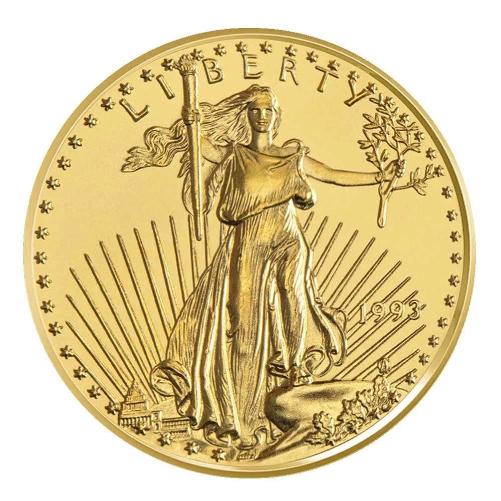 Las mejores ofertas en 1993 monedas de lingotes de oro no