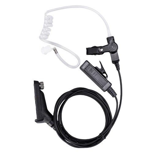 Acoustic Tube Headset with Mic Push to Talk Fit for XiR P8668 P8268 APX 7000 SPL - Picture 4 of 12